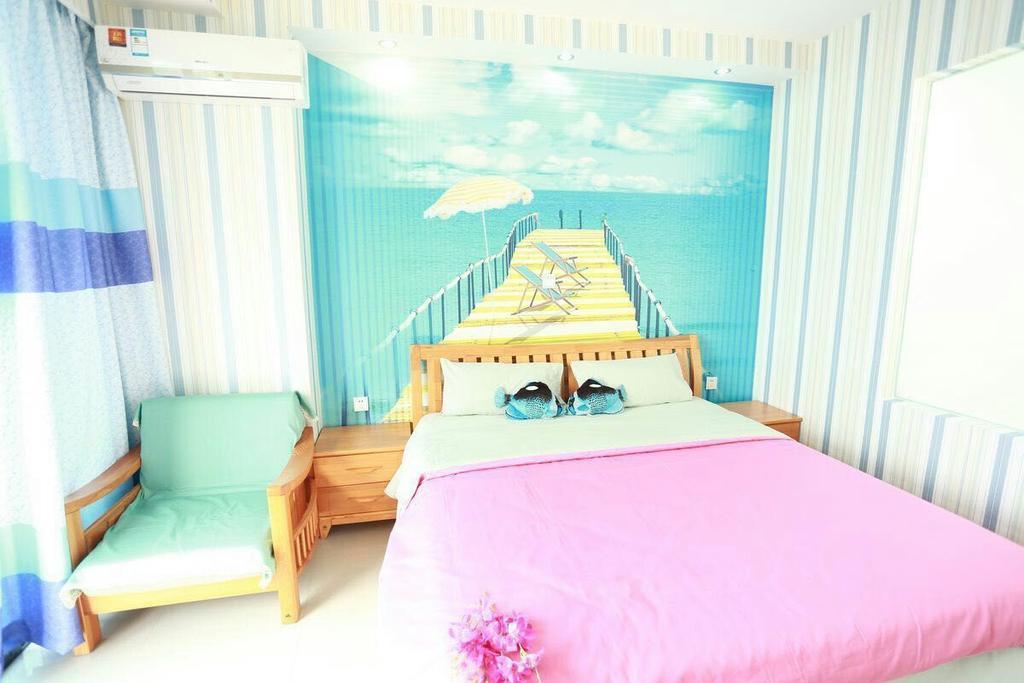 Sanya 1119 Theme Apartment Pokoj fotografie